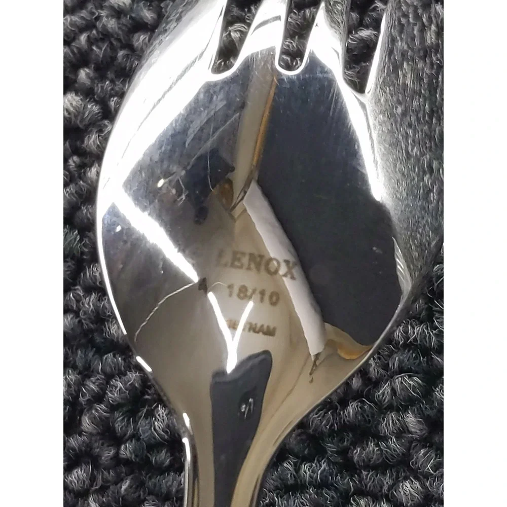 Lenox Covington 18/10 Stainless Steel Flatware Sporks Spork Set of 6 NEW